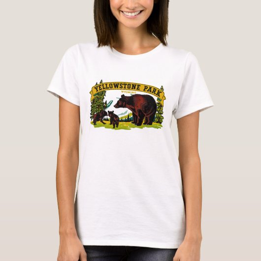 Yellowstone Park T-Shirt (Vorderseite)