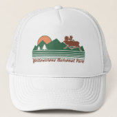Yellowstone Park Truckerkappe (Vorderseite)
