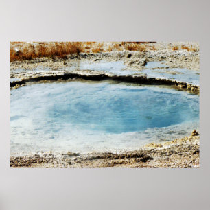 Yellowstone Pool Print Poster