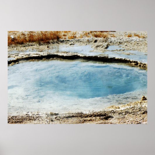 Yellowstone Pool Print Poster (Vorne)