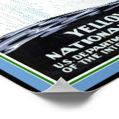 Yellowstone Poster (Ecke)