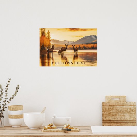 Yellowstone Poster Art (Küche)