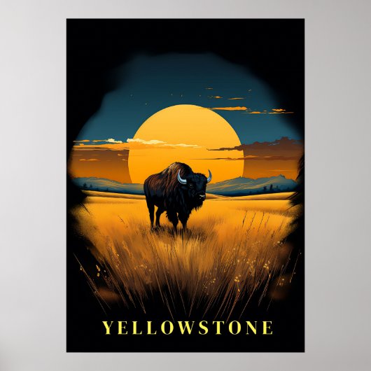 Yellowstone Poster Art (Vorne)