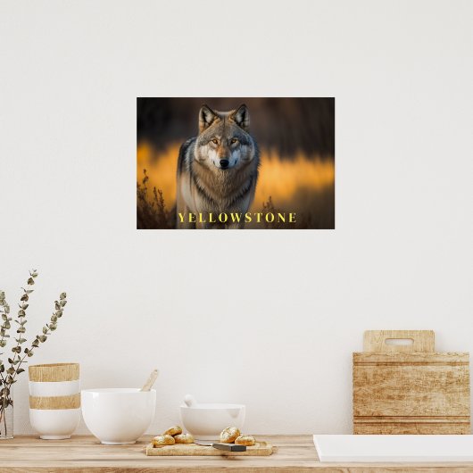 Yellowstone Poster Art (Küche)
