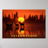 Yellowstone Poster Art (Vorne)