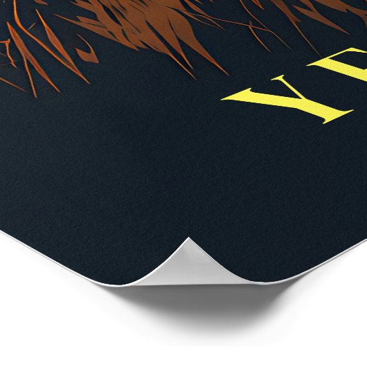 Yellowstone Poster Art (Ecke)