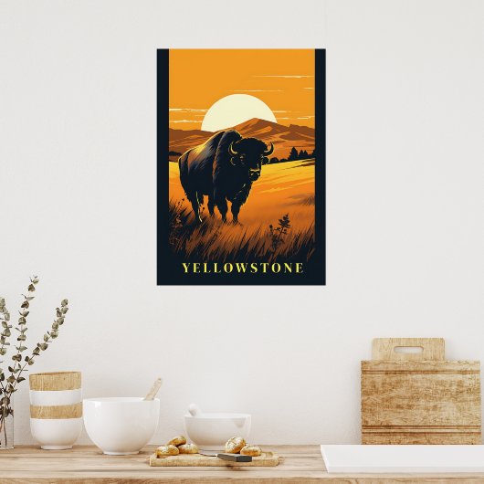 Yellowstone Poster Art (Küche)