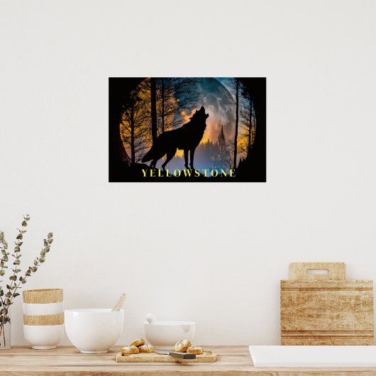 Yellowstone Poster Art (Küche)