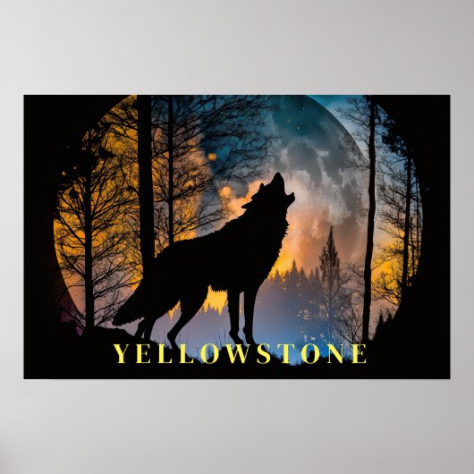 Yellowstone Poster Art (Vorne)