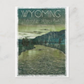 Yellowstone Poster Postkarte (Vorderseite)