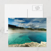 Yellowstone Postkarte (Vorne/Hinten)