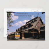 Yellowstone Postkarte (Vorne/Hinten)