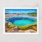 Yellowstone Postkarte (Vorderseite)