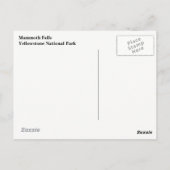 Yellowstone Postkarte (Rückseite)