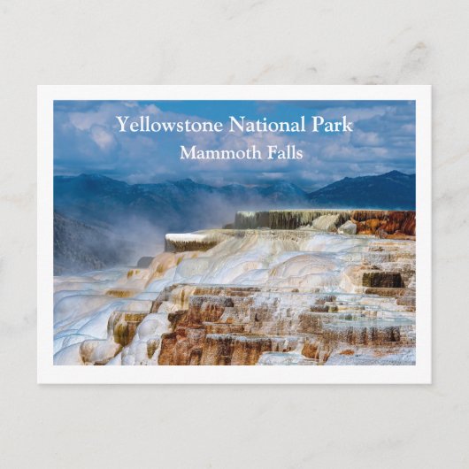 Yellowstone Postkarte (Vorderseite)