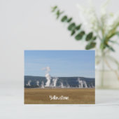 Yellowstone-Postkarte Postkarte (Stehend Vorderseite)