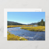 Yellowstone-Postkarte Postkarte (Vorne/Hinten)