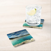 Yellowstone Rechteckiger Pappuntersetzer (Vor Ort)