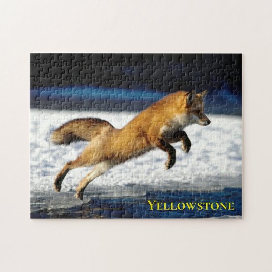 Yellowstone Red Fox Jigsaw Puzzle (Horizontal)