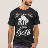 Yellowstone Rip Beth T-Shirt (Vorderseite)