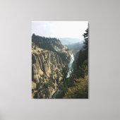 Yellowstone River Canvas Print Leinwanddruck (Vorderseite)