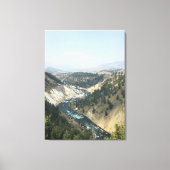 Yellowstone River Canvas Print Leinwanddruck (Vorderseite)