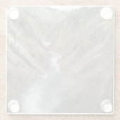 Yellowstone River Glasuntersetzer (Rückseite)