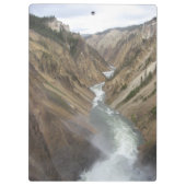 Yellowstone River Klemmbrett (Rückseite)