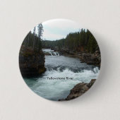Yellowstone River Knopf Button (Vorderseite)