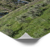 Yellowstone River Landschaftlich View Poster (Ecke)