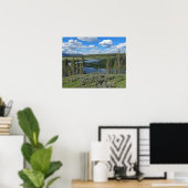 Yellowstone River Landschaftlich View Poster (Heimbüro)