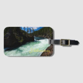 Yellowstone River Luggage Tag Gepäckanhänger (Vorderseite (Horizontal))
