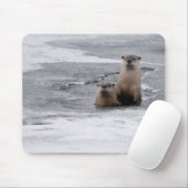 Yellowstone River Otter Mousepad (Mit Mouse)