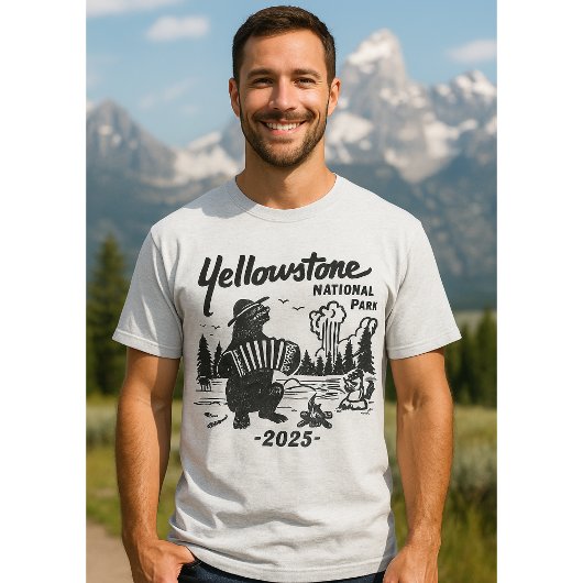 Yellowstone Road Trip 2025 Family Vacation Shirt