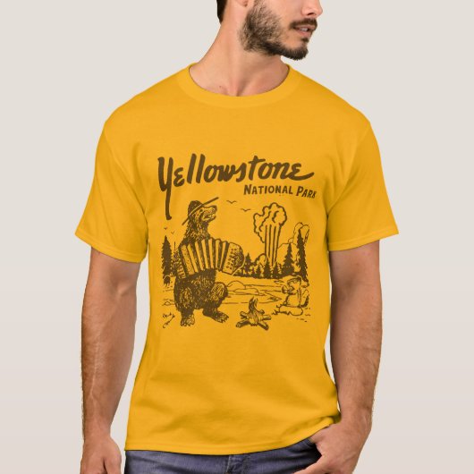 Yellowstone Road Trip 2026 Family Vacation Shirt (Vorderseite)