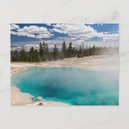 Yellowstone - Schwarzer Pool - Postkarte