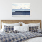 Yellowstone-See, West-Thumb-Sicht Leinwanddruck (Insitu (Schlafzimmer))