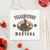 Yellowstone Serviette (Beispiel)