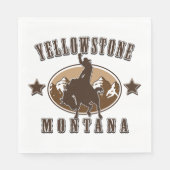 Yellowstone Serviette (Vorderseite)