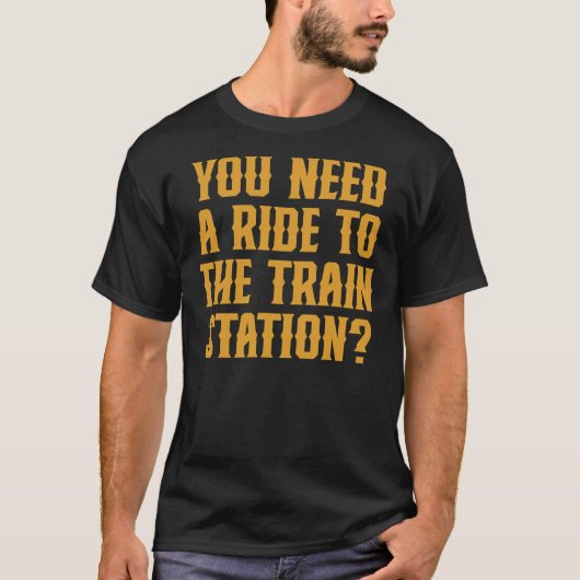 Yellowstone Sie brauchen eine Fahrt zum Bahnhof C T-Shirt (Vorderseite)