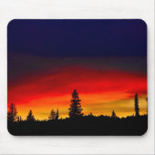 Yellowstone-Sonnenuntergang Mousepad (Vorne)