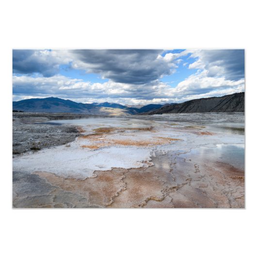 Yellowstone Stone-Phänomen Fotodruck (Vorne)
