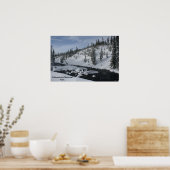 Yellowstone Stream Poster (Küche)