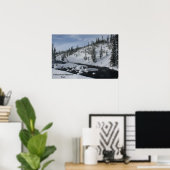 Yellowstone Stream Poster (Heimbüro)