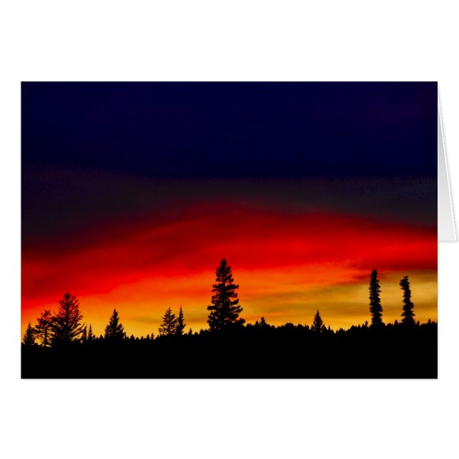 Yellowstone Sunset (Vorderseite (Horizontal))