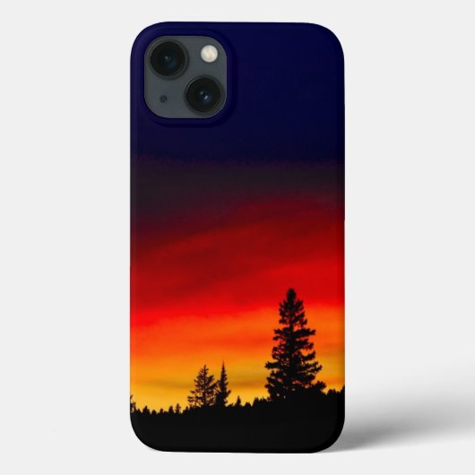 Yellowstone Sunset Case-Mate iPhone Hülle (Rückseite)