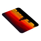 Yellowstone Sunset Magnet (Rechte Seite)