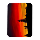 Yellowstone Sunset Magnet (Vertikal)