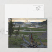 Yellowstone Sunsets Postkarte (Vorne/Hinten)
