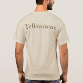 Yellowstone T-Shirt (Rückseite)